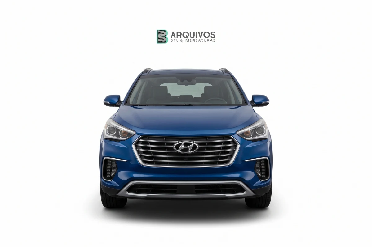 Modelo 3D STL - Hyundai Santa Fe (DM) 2020 — foto 3